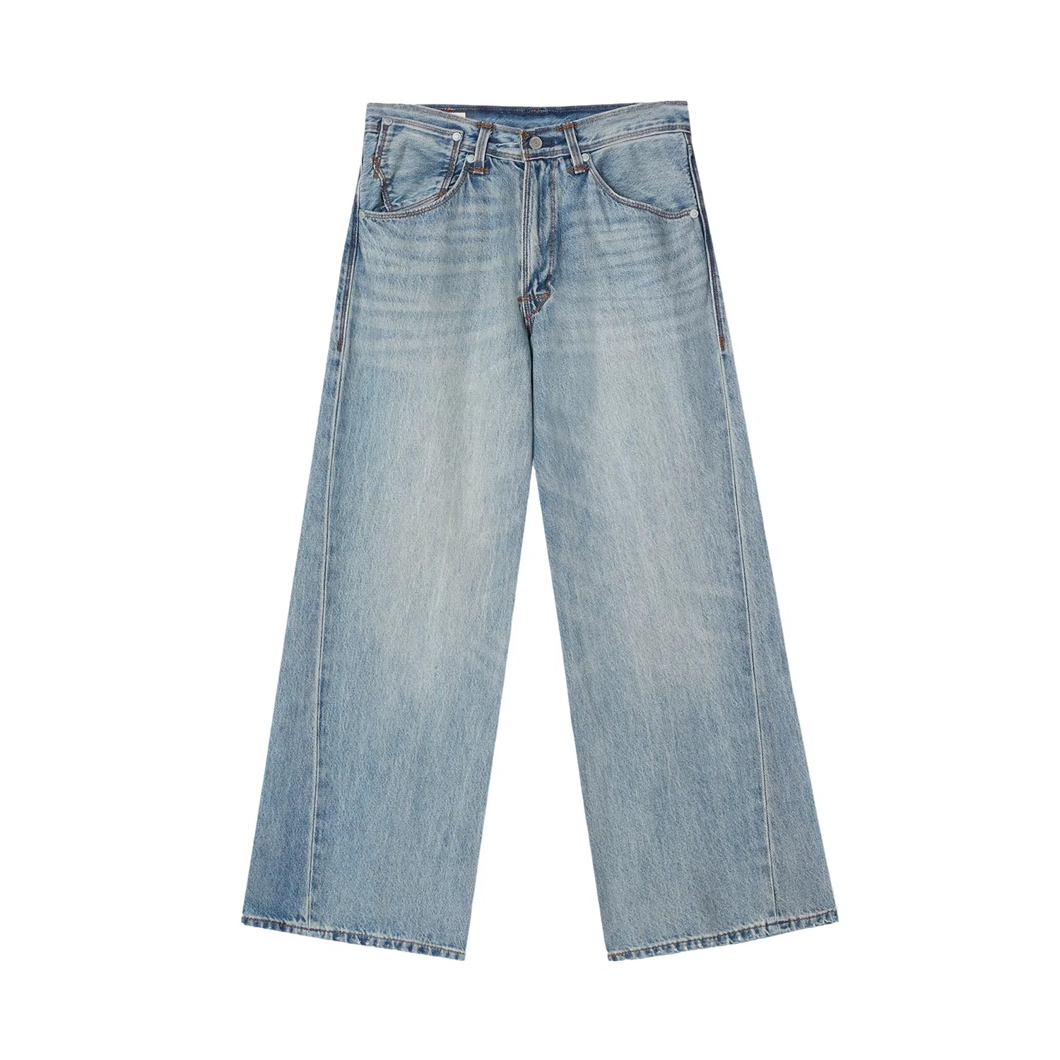 Мужские джинсы свободного кроя с широкой штаниной Levi's, Light Blue