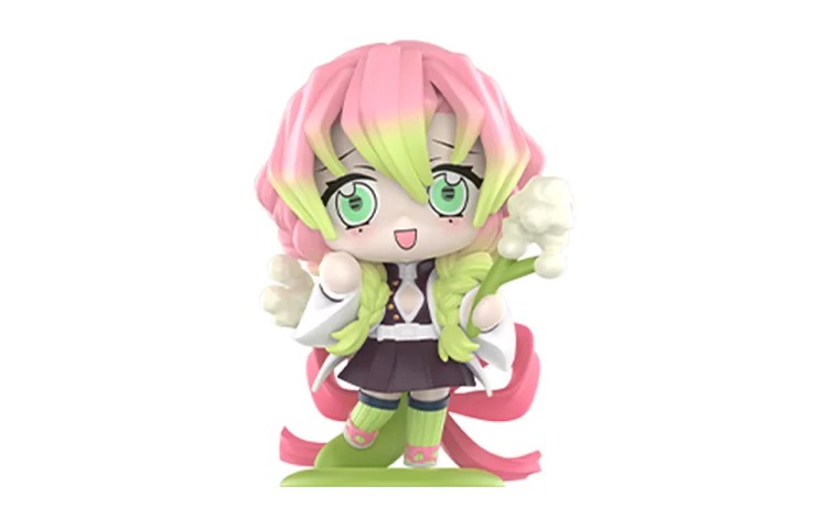 

Фигурка Pop Mart Demon Slayer Kaimetsu no Yaiba Birth FlowerGanluji Honey Glass (упаковано в пакет), розовый/зеленый