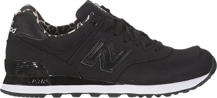

Кроссовки New Balance Wl574 'Leopard', черный