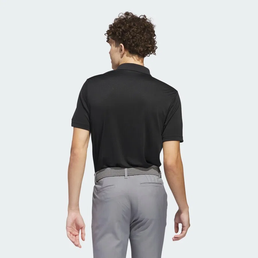 Футболка-поло ADIDAS PERFORMANCE Performance Shirt 'Adi Performance Polo' черного цвета — фото 3