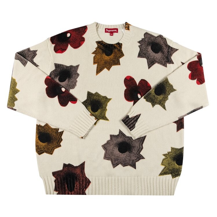 

Свитер Supreme x Nate Lowman Sweater 'White', белый