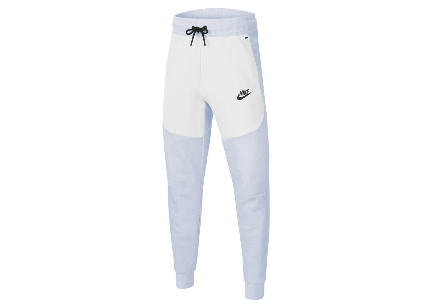 Детские спортивные штаны из флиса с принтом Nike Sportswear Kids' Tech Fleece Joggers, Grey/White/Black