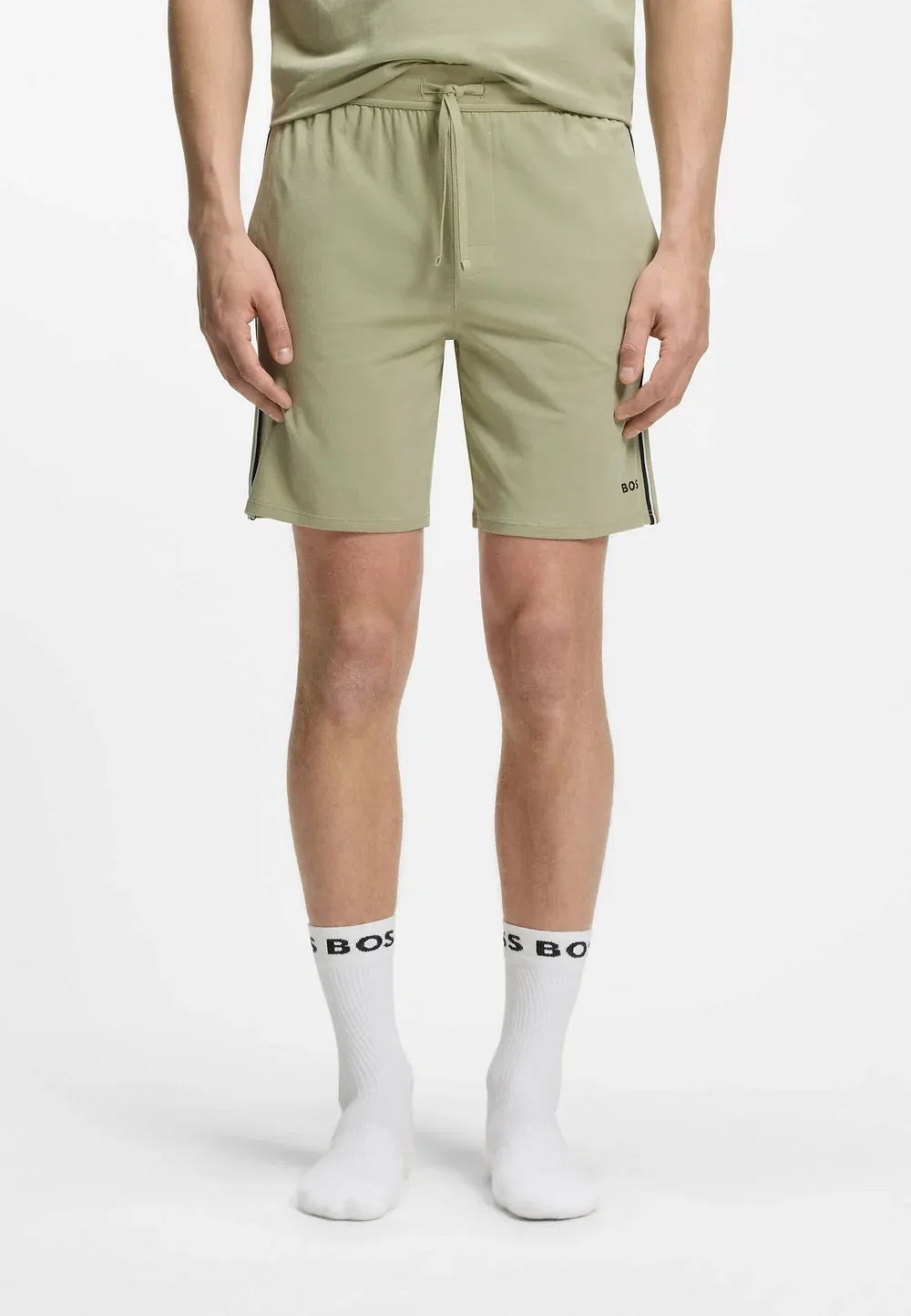 Уникальные шорты cw - пижамные штаны Boss, Light Green One