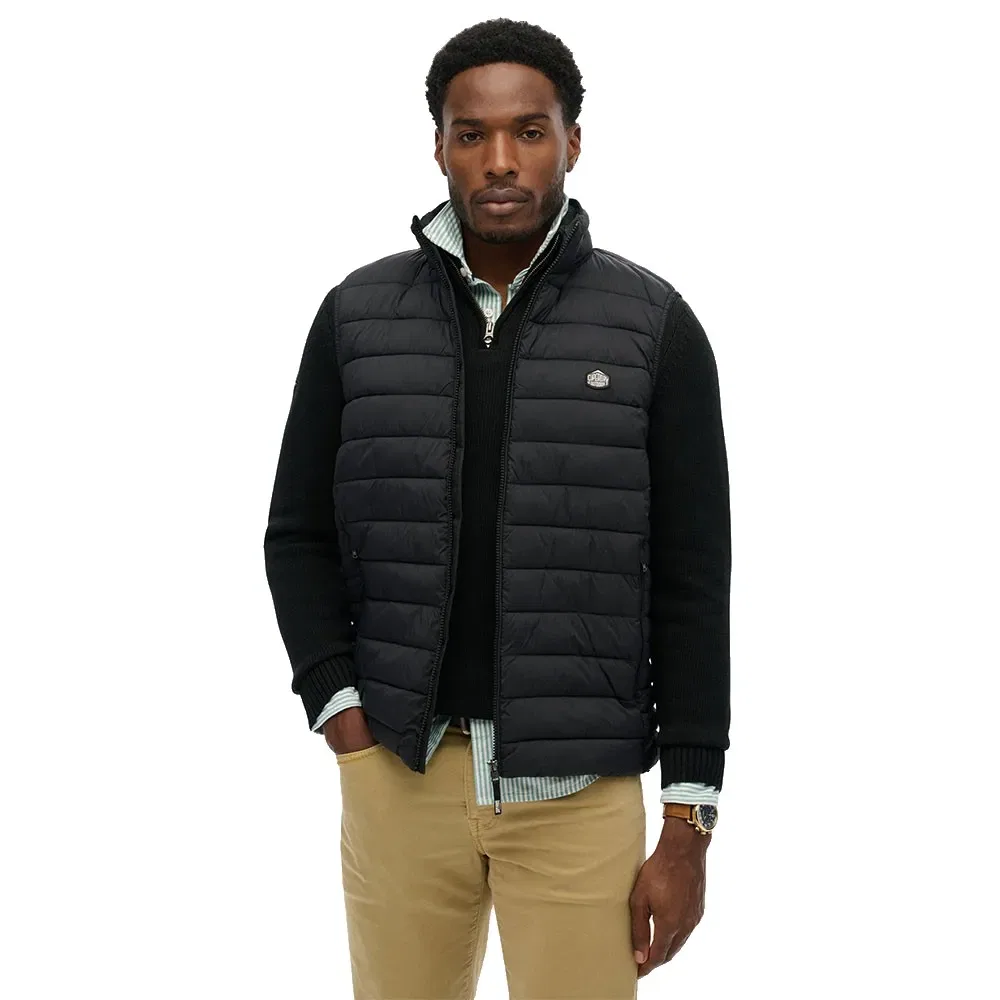 Жилет утепленный Fuji Lite Superdry, черный