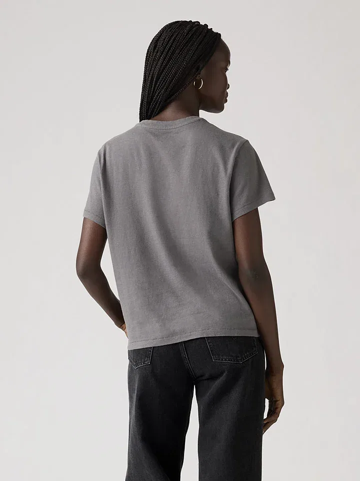Женская футболка прямого кроя Levi's, Grey — фото 2