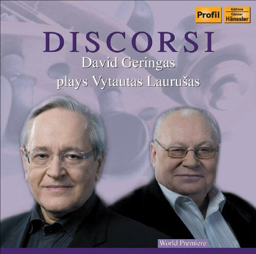 

CD диск Laurusas, Vytautas / Geringas, David: Laurusas, V. : Discorsi: David Geringas Plays