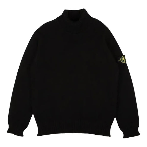 

Свитер turtleneck sweater 'black' Stone Island, черный