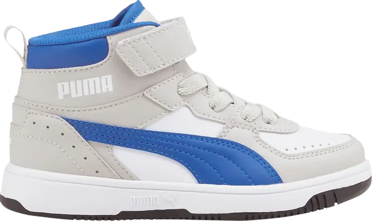 

Кроссовки Puma Rebound Joy Little Kid Grey Violet Victoria Blue, серый