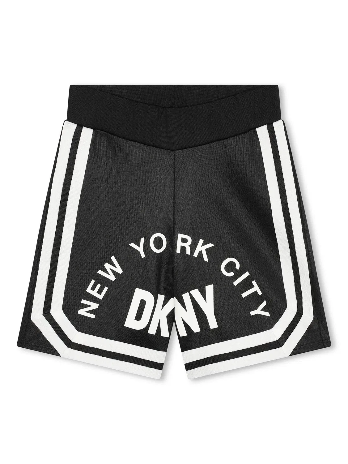 Шорты бермуды с логотипом DKNY, черный