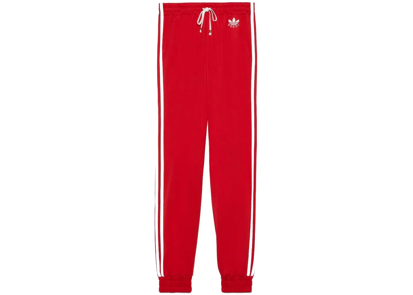 Женские спортивные штаны с принтом Jogging Pant Gucci, Bright Red