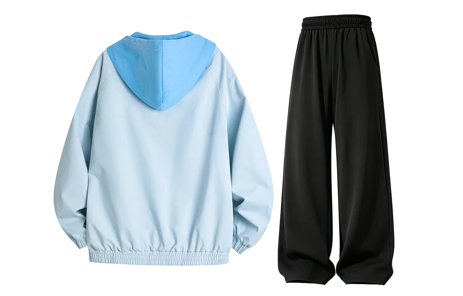 Детский комплект для мальчиков и девочек с капюшоном Windbreaker Jacket & Pants Sets WARRIOR — фото 4