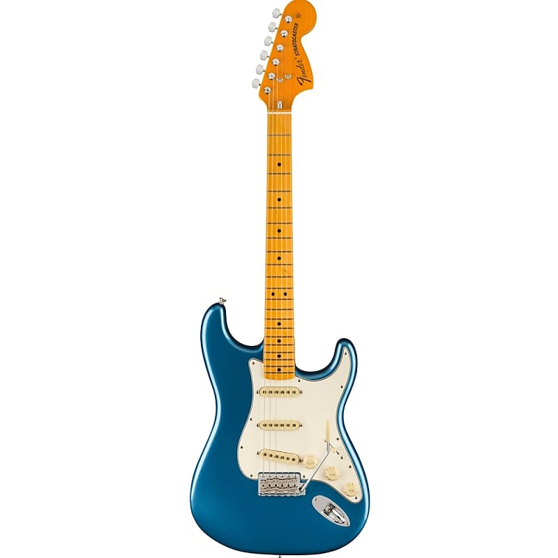 

Fender American Vintage II 1973 Stratocaster, кленовый гриф, электрическая гитара Lake Placid Blue 0110272802