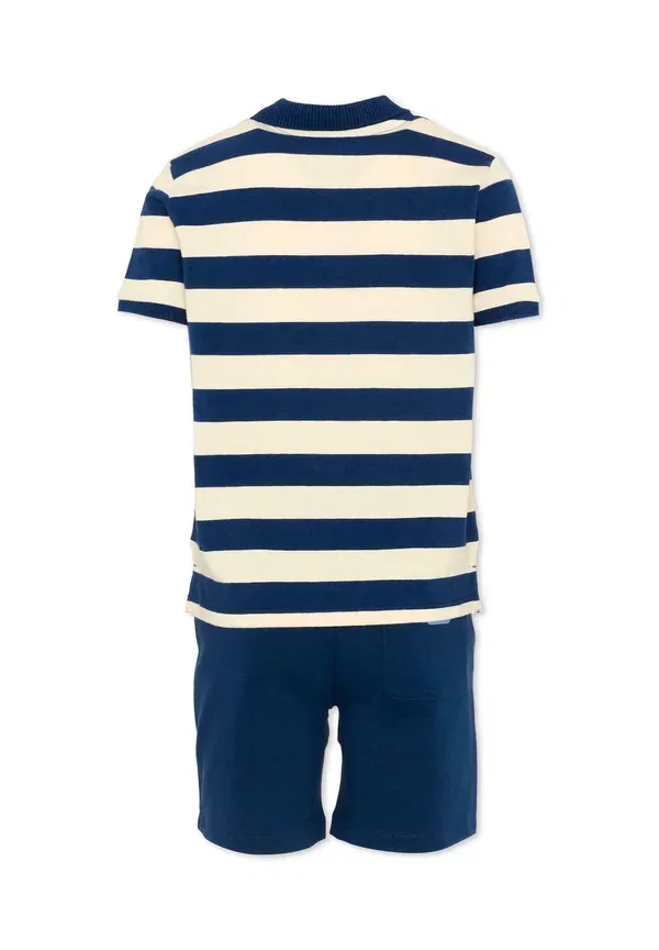 Спортивные брюки из хлопка Tru Trussardi Junior, синий — фото 2