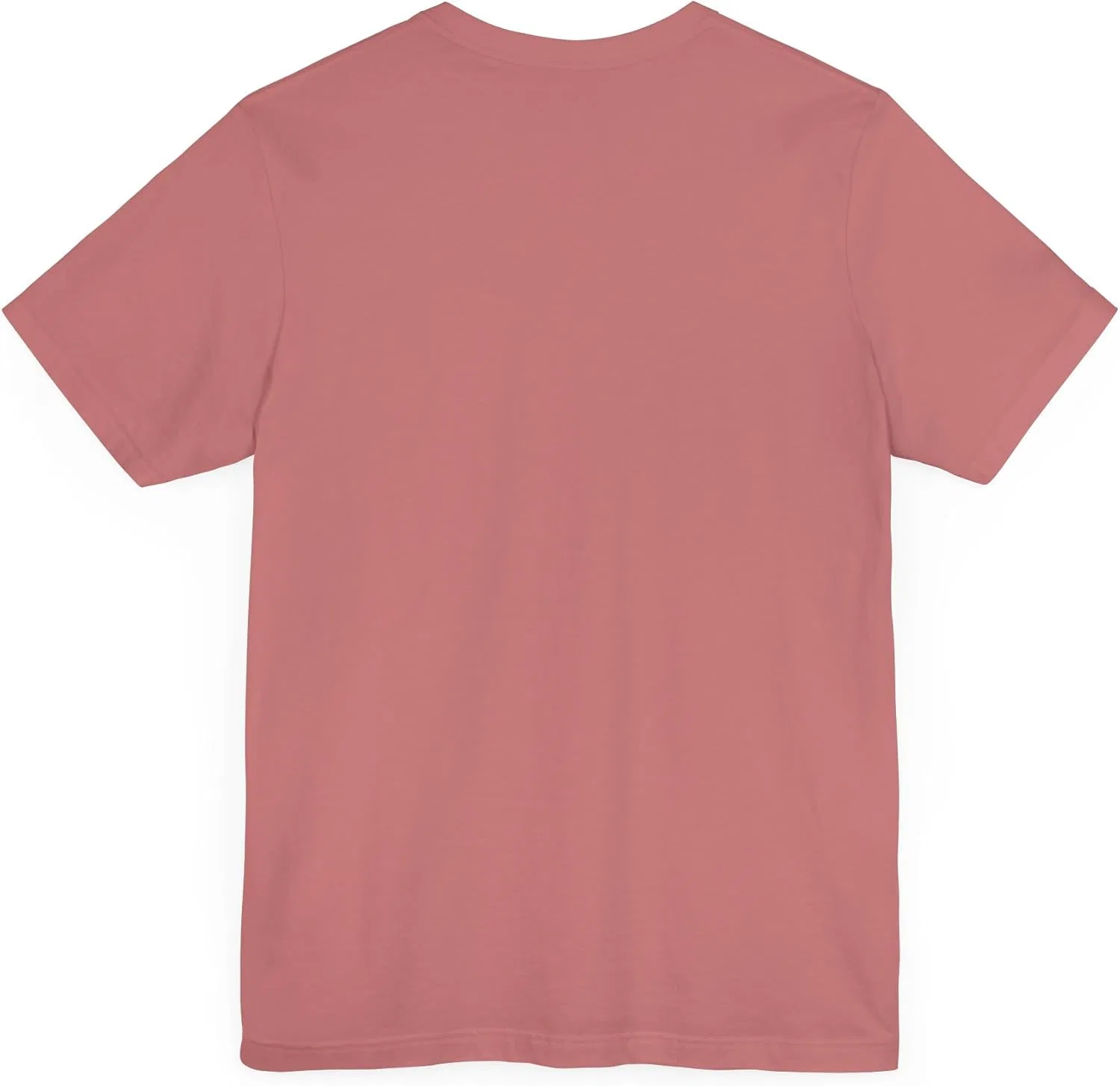 Женская футболка с принтом любовных сердец Bella Canvas 3001, Mauve — фото 4