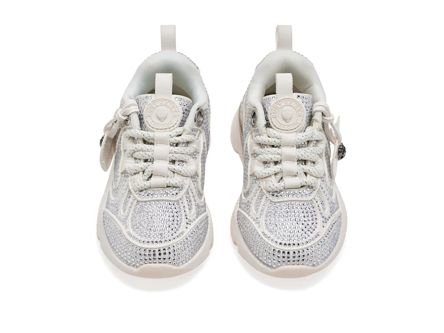 Кроссовки Mini Kurt Runner (для малышей) Kurt Geiger London Kids, White — фото 3