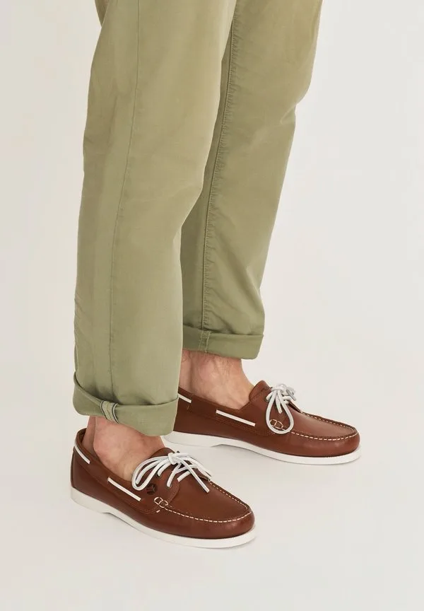 Лодочные туфли эйдфьорд Travelin, Brown