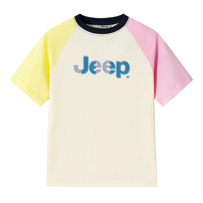 Детская футболка для мальчиков хлопковая Jeep, Lemon
