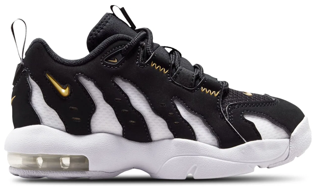 Кроссовки для мальчиков Air DT Max '96 Low Nike, цвет Black/Metallic Gold/White