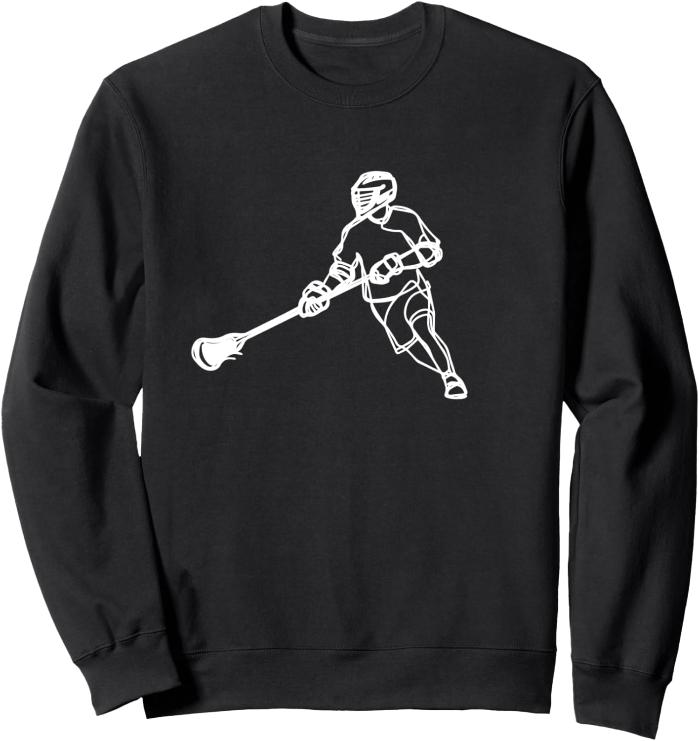 

Футболка с рисунком на тему лакросса для болельщиков лакросса Box Lacrosse T-Shirts And Gifts, черный