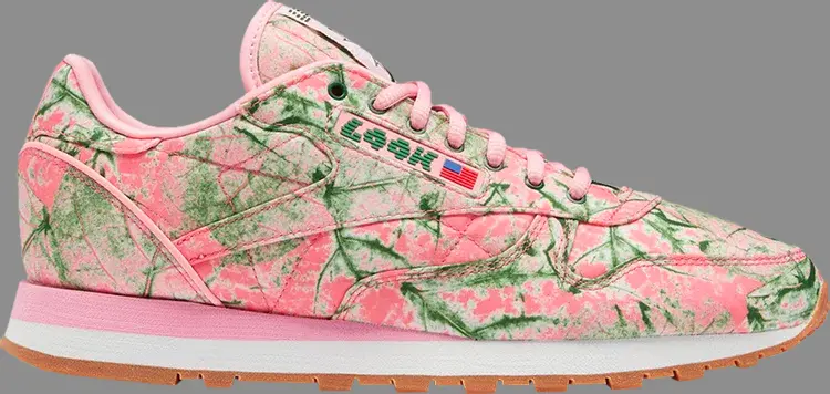 

Кроссовки lqqk studios x classic leather 'leaf camo - bubble gum' Reebok, розовый, Розовый;красный, Кроссовки lqqk studios x classic leather 'leaf camo - bubble gum' Reebok, розовый