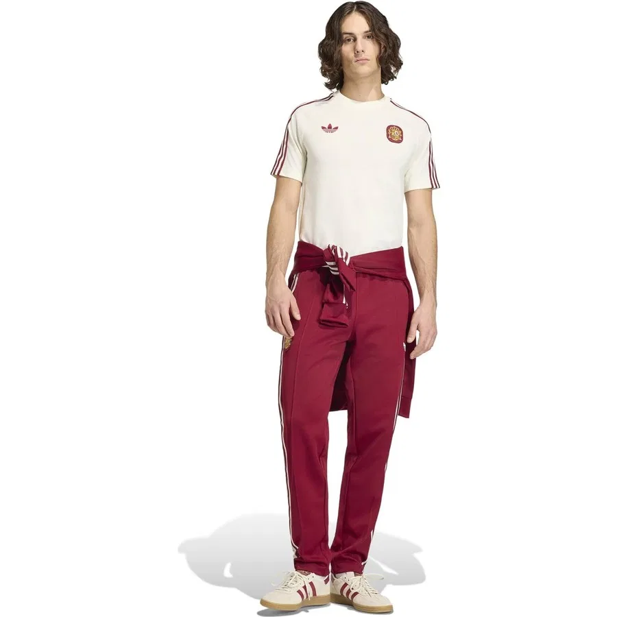 Спортивные брюки adidas Ispanya Og Tp, Бордовый — фото 3