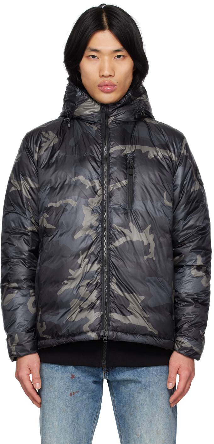 

Черный - Пуховик Black Label Lodge Canada Goose