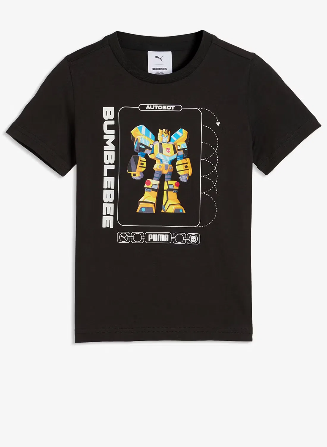 Футболка с принтом Transformers Puma, черный — фото 4