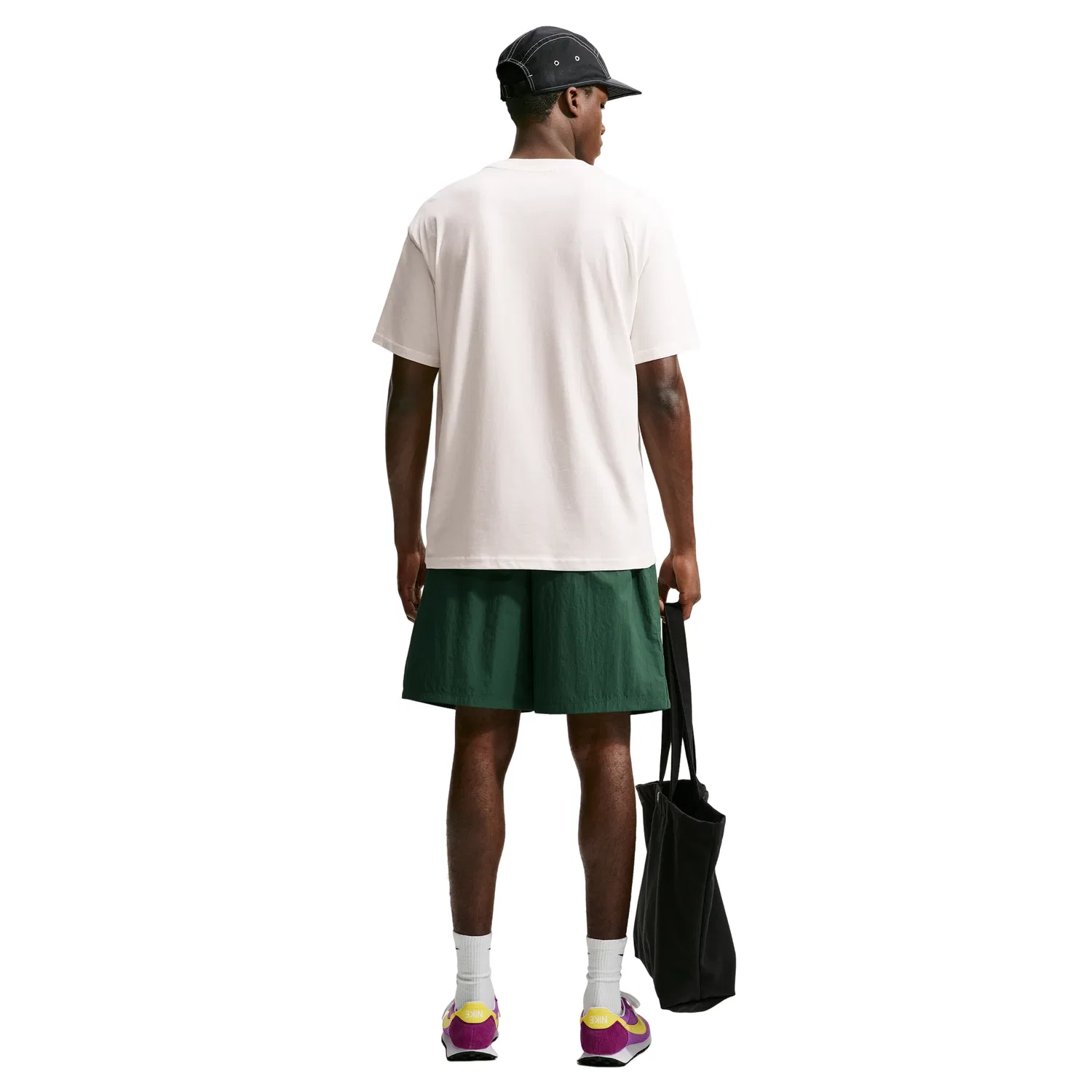Мужская футболка с принтом Nike Sportswear Sail, белый — фото 3