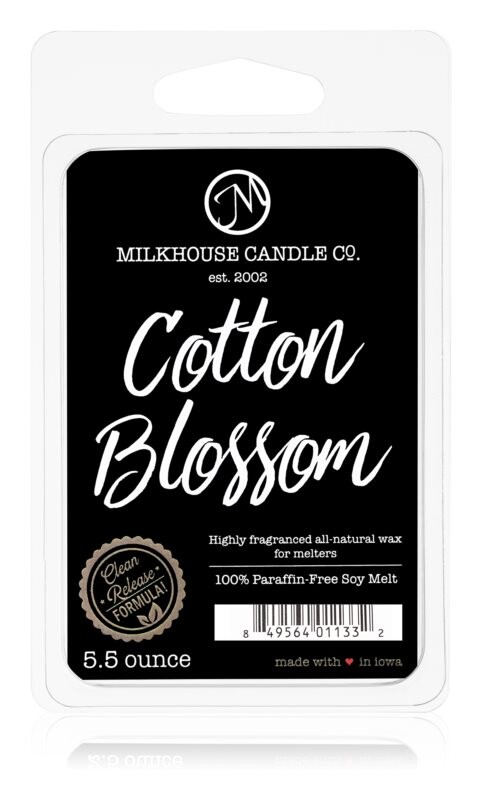 

Воск для аромалампы Milkhouse Candle Co. Creamery Cotton Blossom
