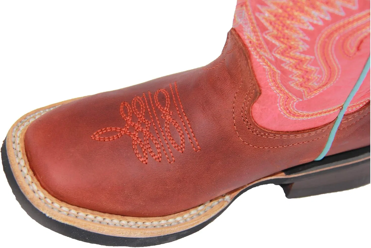 Детские сапоги для девочек с принтом Kids Western Boots Girls Cowgirl Cowboy Boot The Western Shops, Red Shedron — фото 3