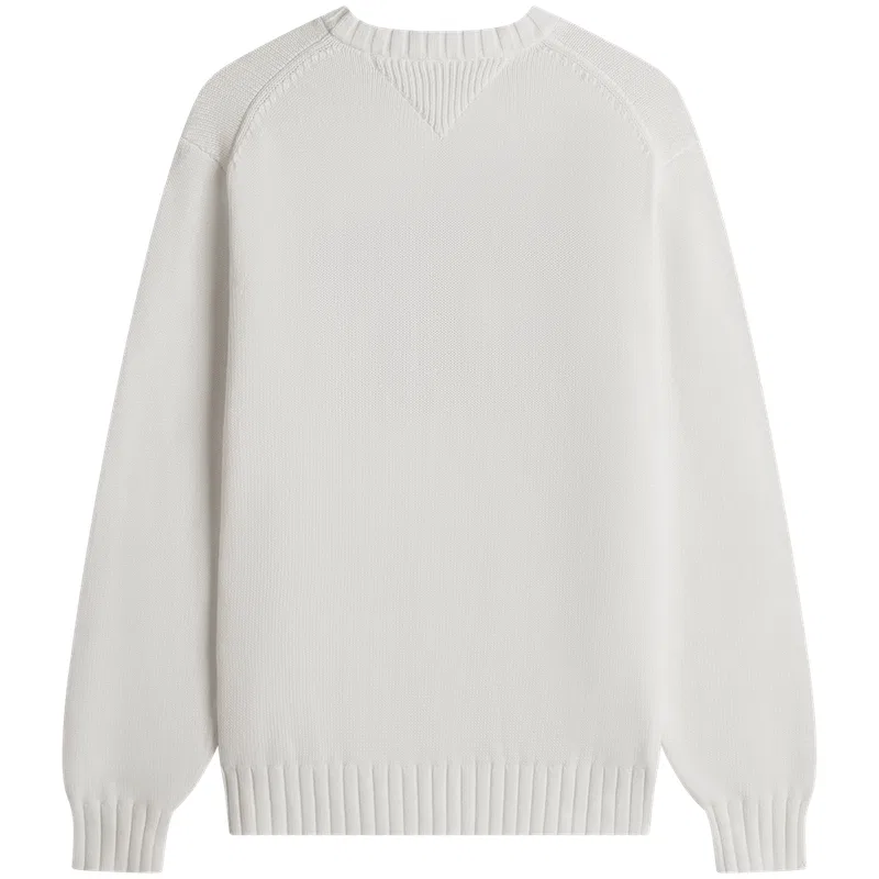 Мужской свитер с круглым вырезом Tommy Hilfiger, White Ybr — фото 3