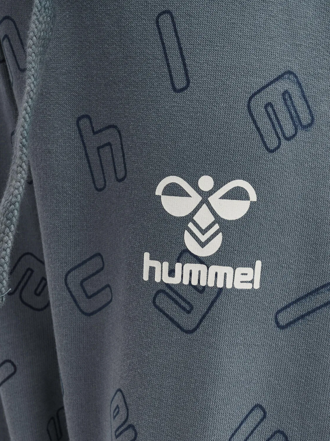 Детские штаны для девочек с регулируемой талией Hmlcheer Hummel, Grau Blaugrau Schwarz — фото 3