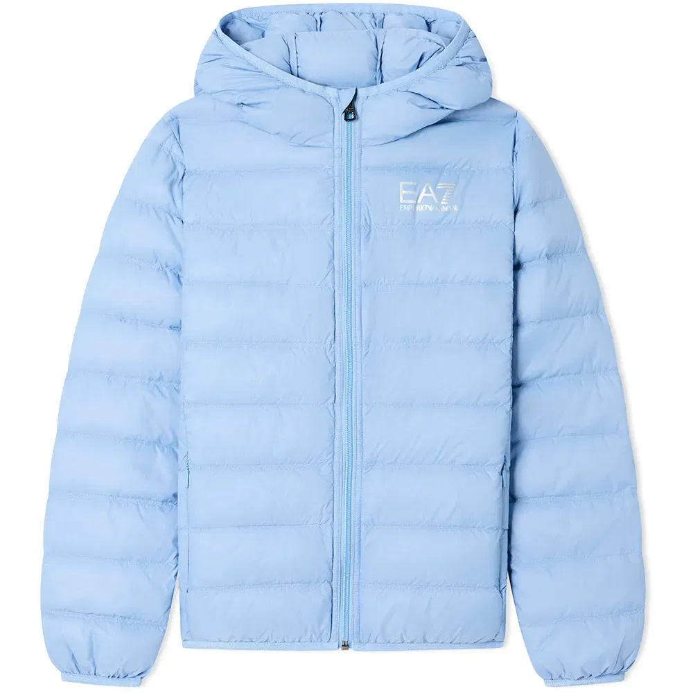Куртка пуховая EA7 EMPORIO ARMANI, синий