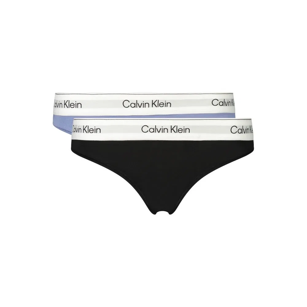 Женские трусы-стринги с эластичным поясом, Light Blue Modal, Calvin Klein, Light Blue