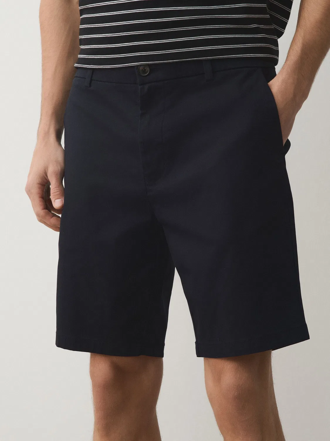 Шорты чинос, 4 пары, Slim Fit Next, Navy/Stone/Light Grey/Charcoal — фото 2