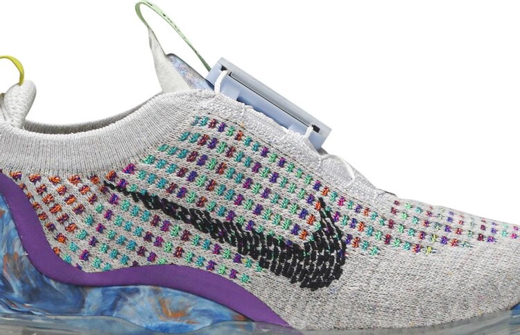 Кроссовки Nike Air VaporMax 2020 Flyknit GS 'Multi-Color', многоцветный — фото 3