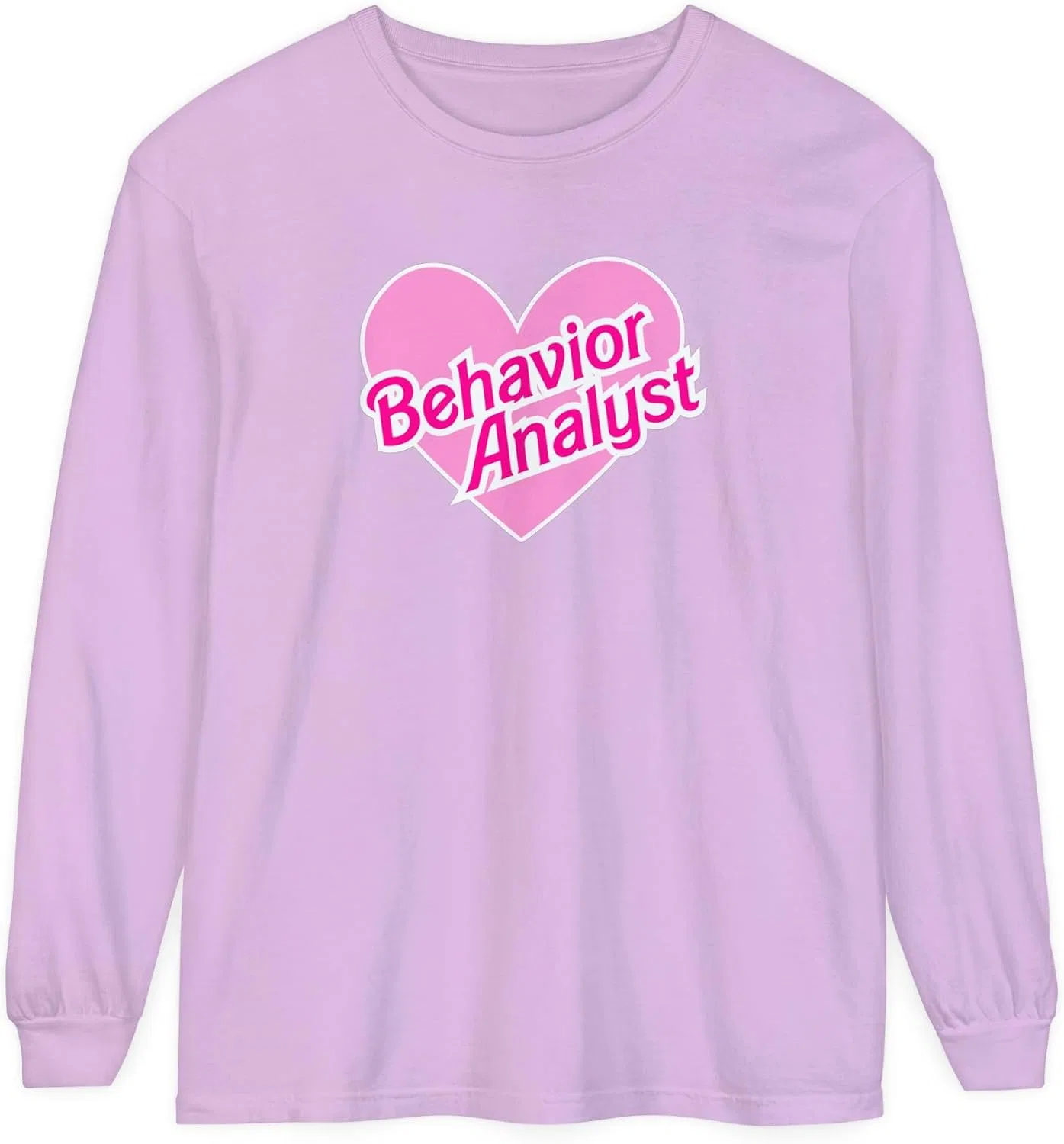 Женская футболка с длинным рукавом Comfort Colors, Orchid