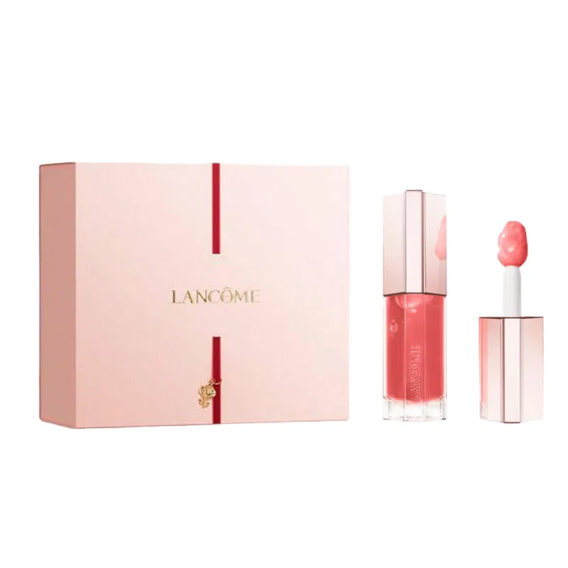 Женский блеск для губ с увлажнением, модель Rock Sugar Cherry, LANCOME, #37 Rock Sugar Cherry