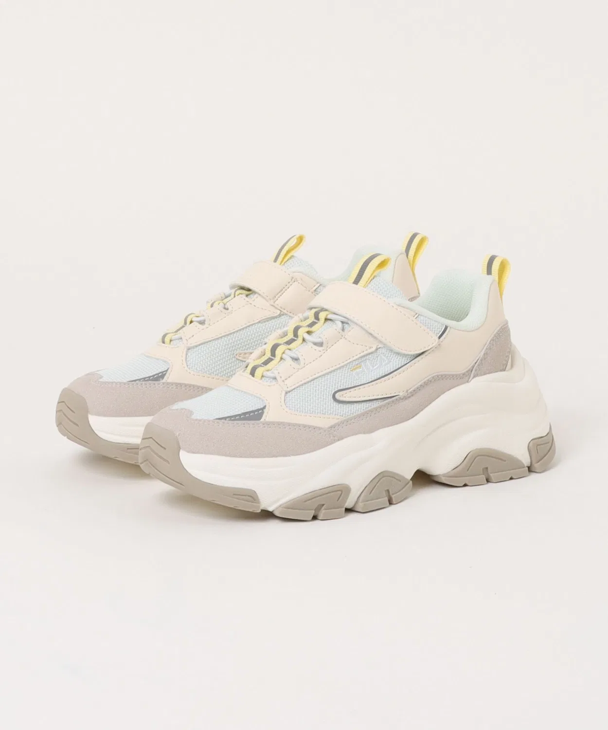 Детские кроссовки на толстой подошве Libero FILA, Light Beige
