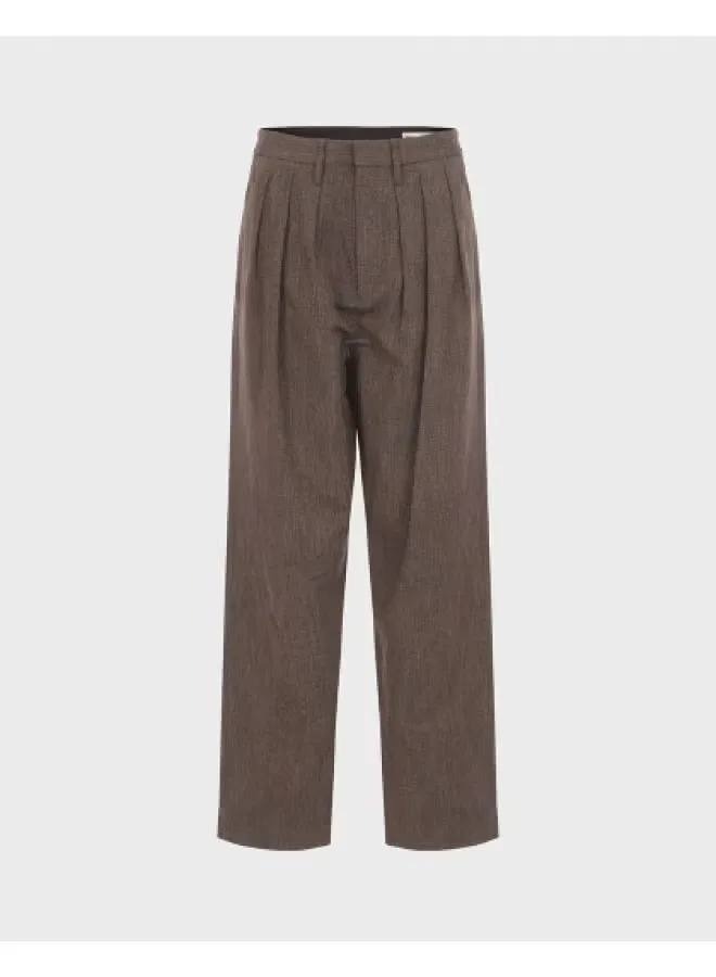 Брюки деловые Zara, темно-коричневый