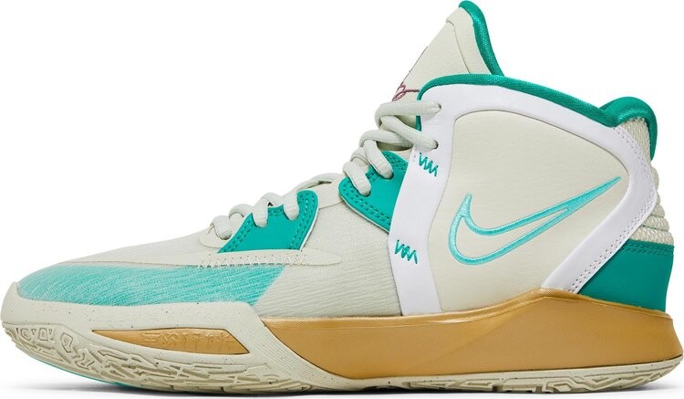 Кроссовки Nike Sue Bird x Kyrie Infinity GS 'Golden Tribute', зеленый — фото 4
