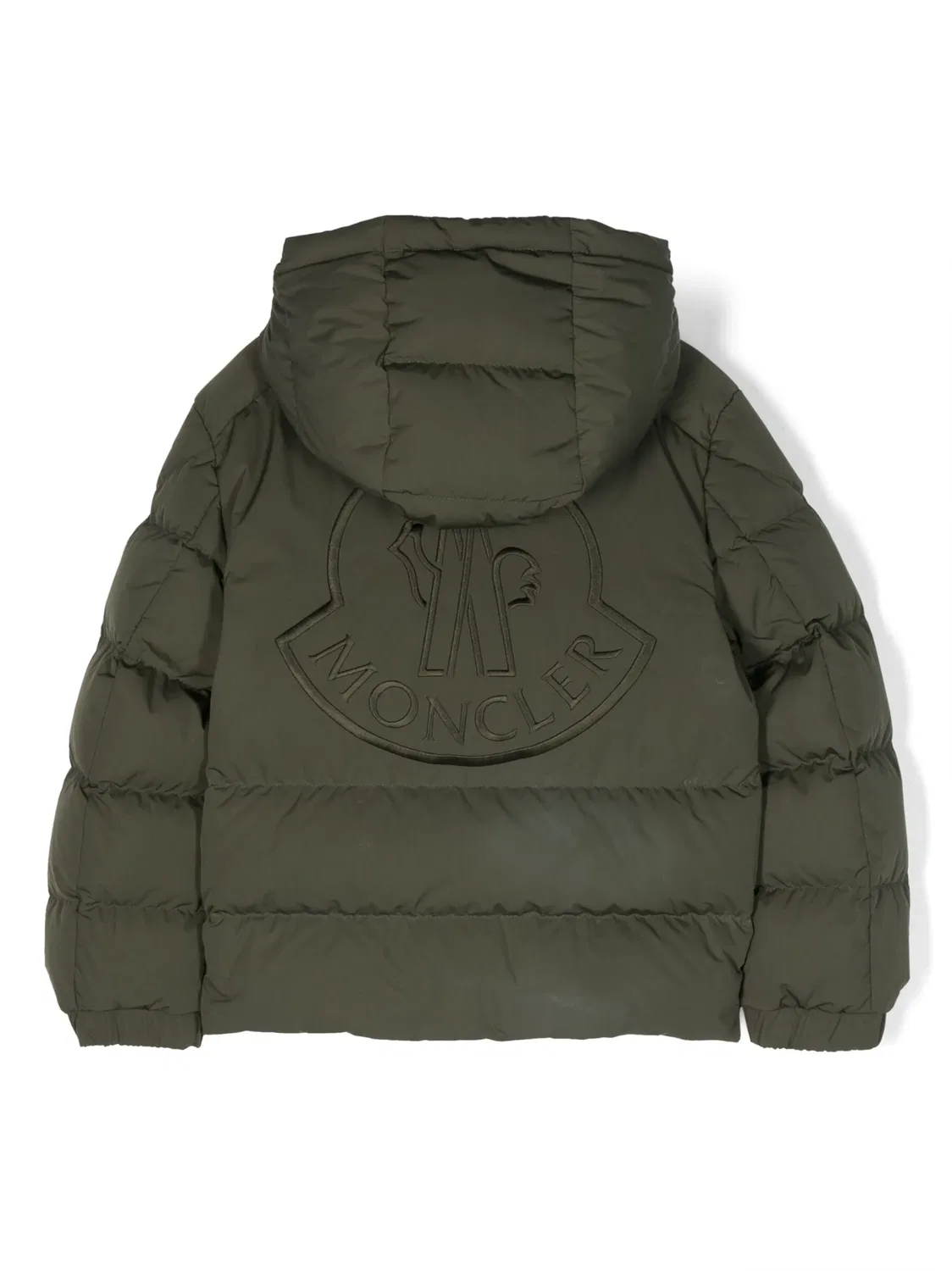 Куртка с капюшоном и утеплителем MONCLER GENIUS, темно зеленый — фото 3