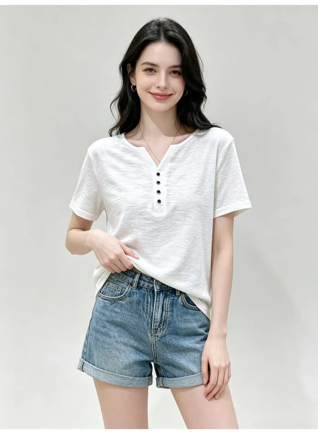 Футболка с коротким рукавом и вырезом лодочка Zara, белая