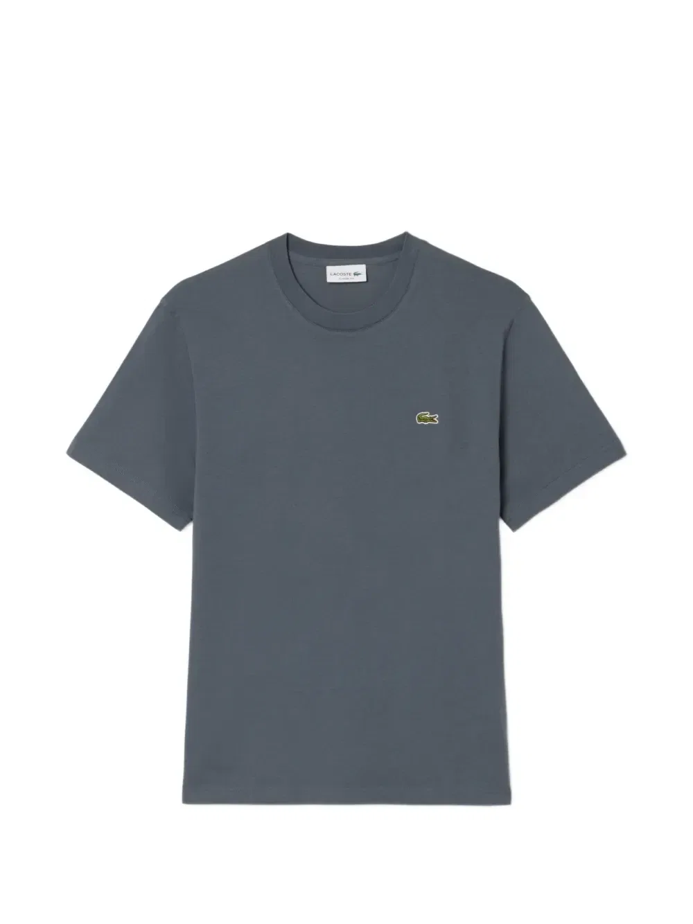 Футболка с нашивкой-логотипом Lacoste, серый