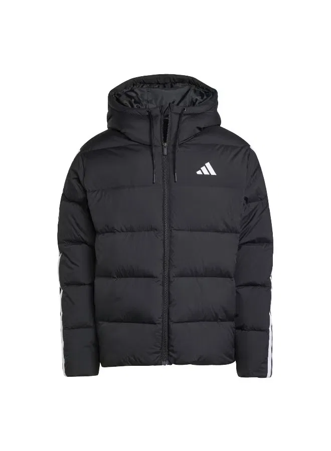 Куртка пуховая с капюшоном Ess 3s Adidas, черный