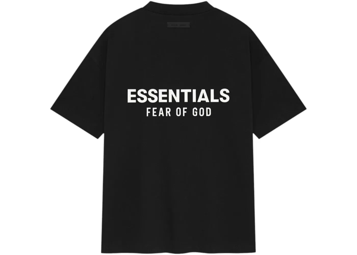 Мужская футболка с круглым вырезом Essentials Classic Tee Fear of God, Vintage Black