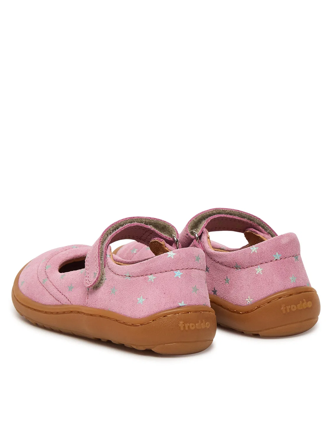 Балетки для девочки Barefoot Mary Froddo, розовый — фото 3