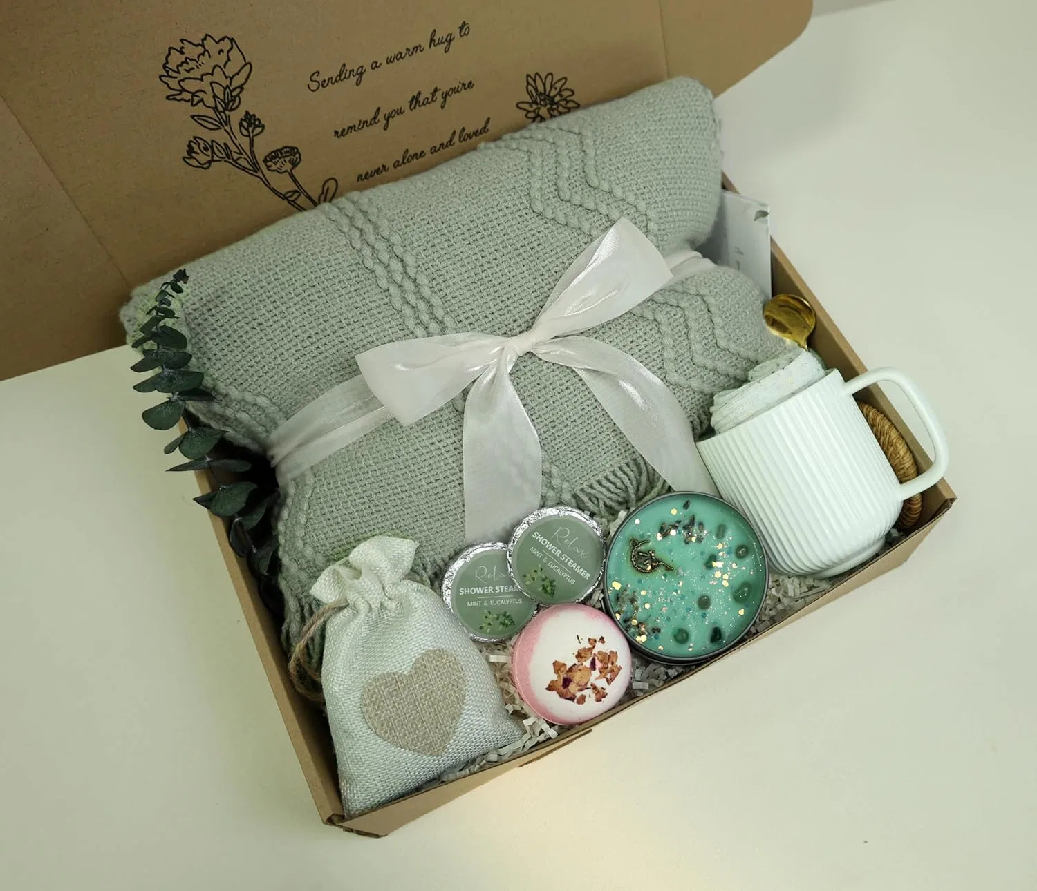 Набор для ухода Comfort Care Package, CASTATEO, 1 шт, Sage Green
