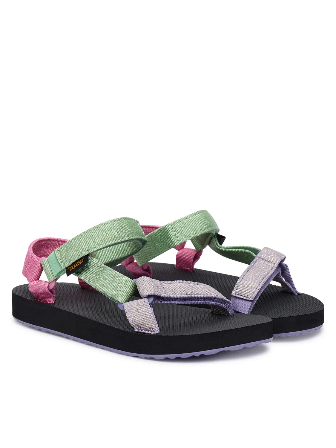 Сандалии для девочки Original Universal Metallic Teva, разноцветный — фото 2