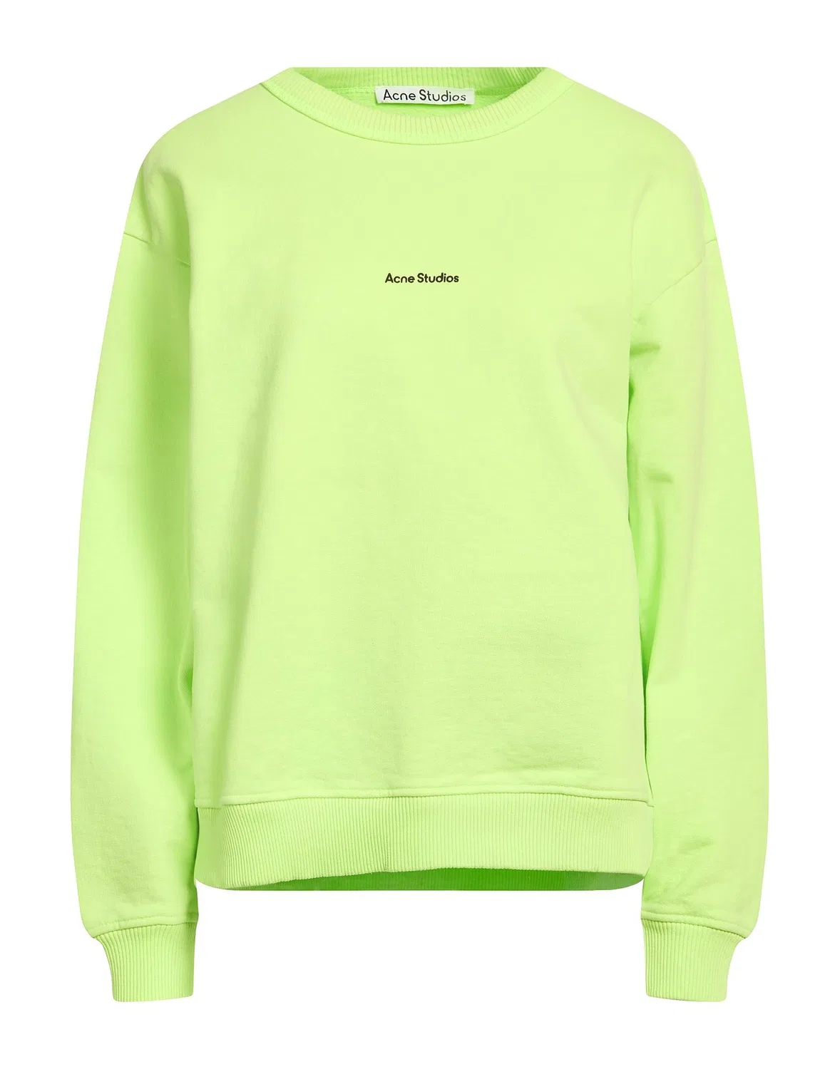 Женский флисовый свитшот Acne Studios, салатовый